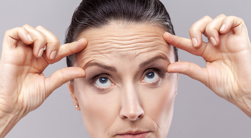 Get rid of wrinkles naturally