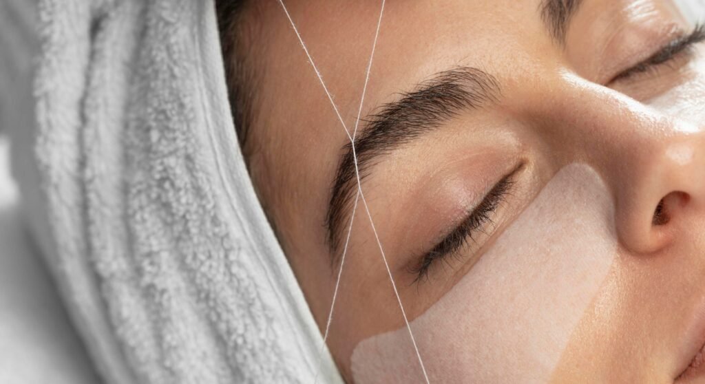 can threading cause acne