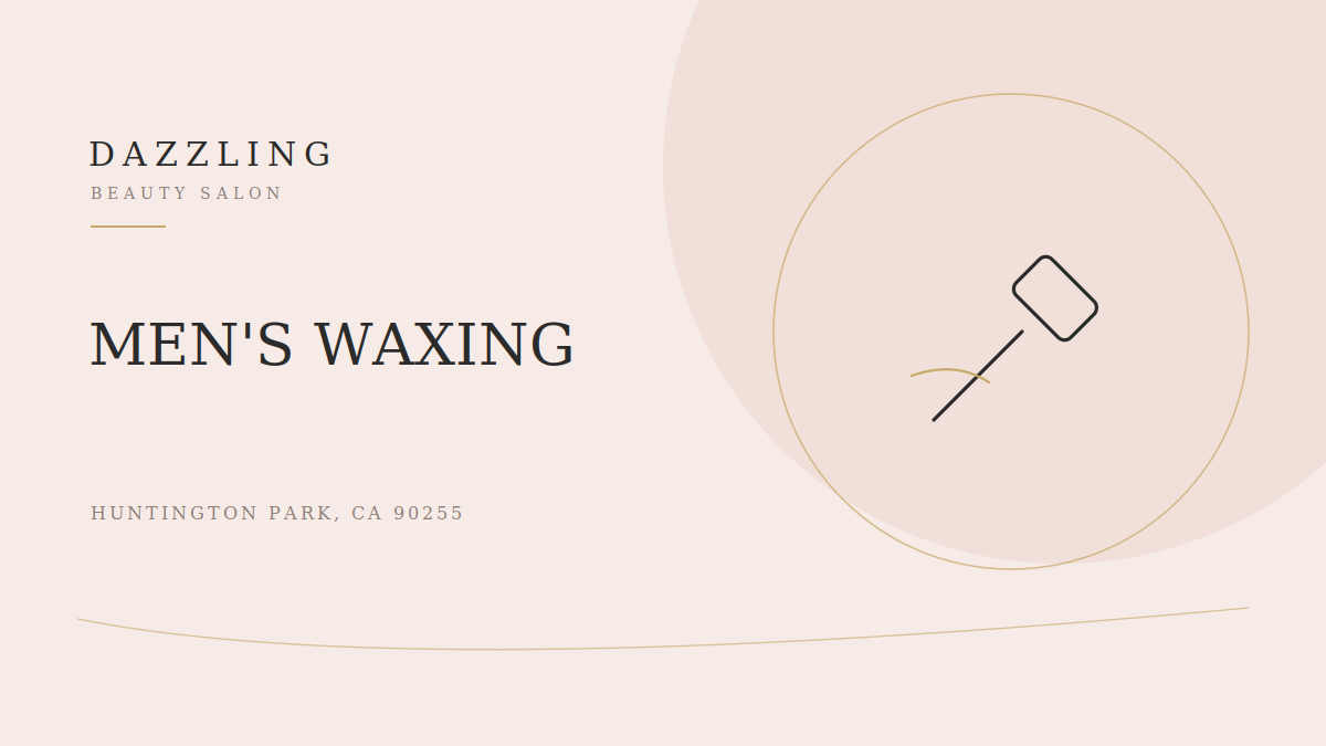 Men's Brazilian Waxing in Huntington Park: What to Expect