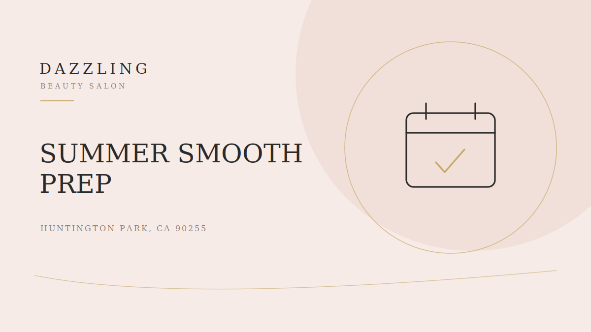 Summer Smooth-Skin Prep: Your Waxing Timeline (LA)
